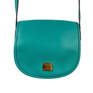 *SOLD Lauren Ralph Lauren Turquoise Saddle Bag